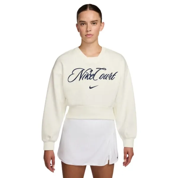 Nike Court French Terry Crew Neck Sweatshirt