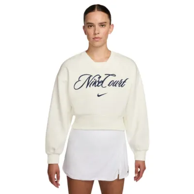 Nike Court French Terry Crew Neck Sweatshirt