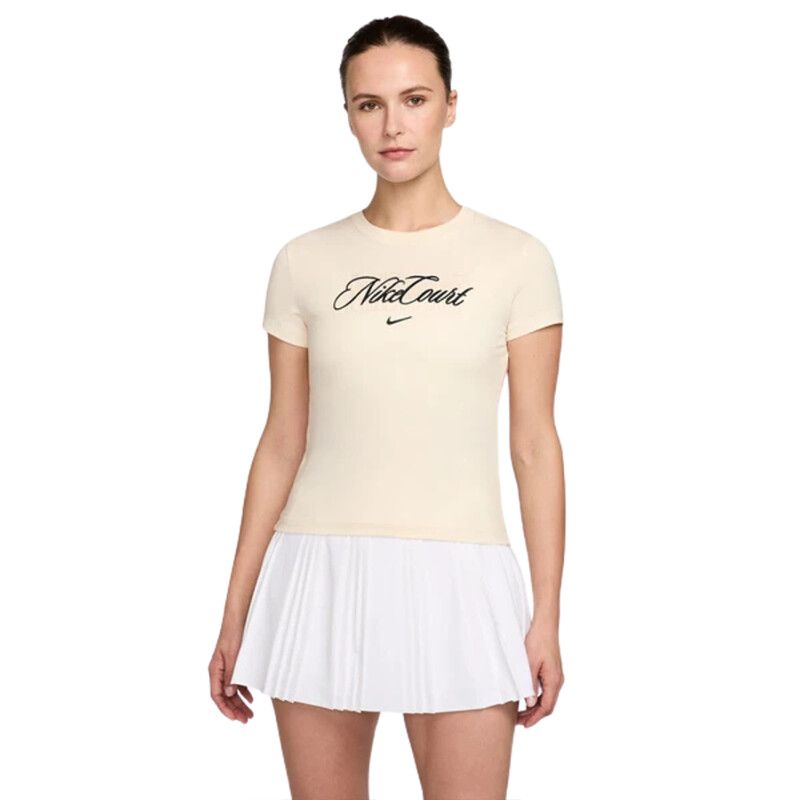 Nike Court Heritage Modest Crop Tee - Women's