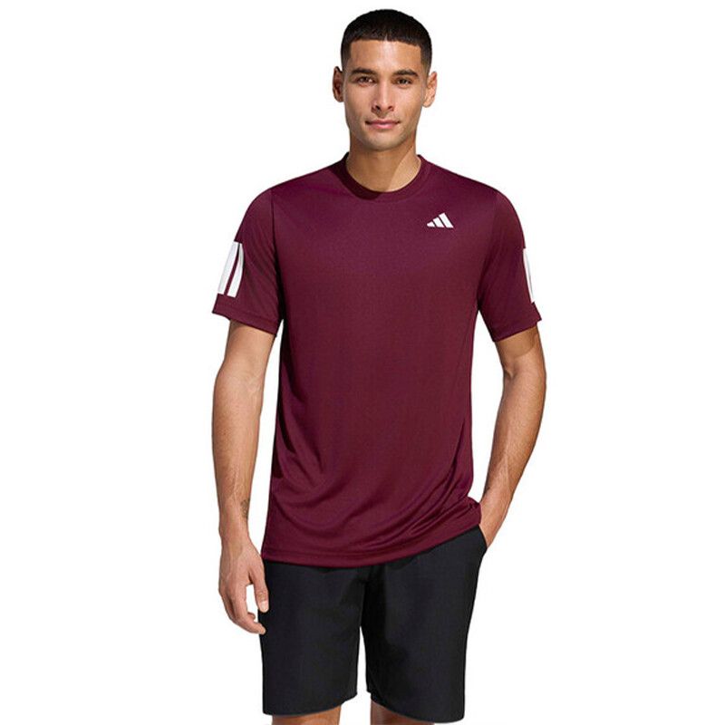 adidas Club 3 Stripes Tee - Men's