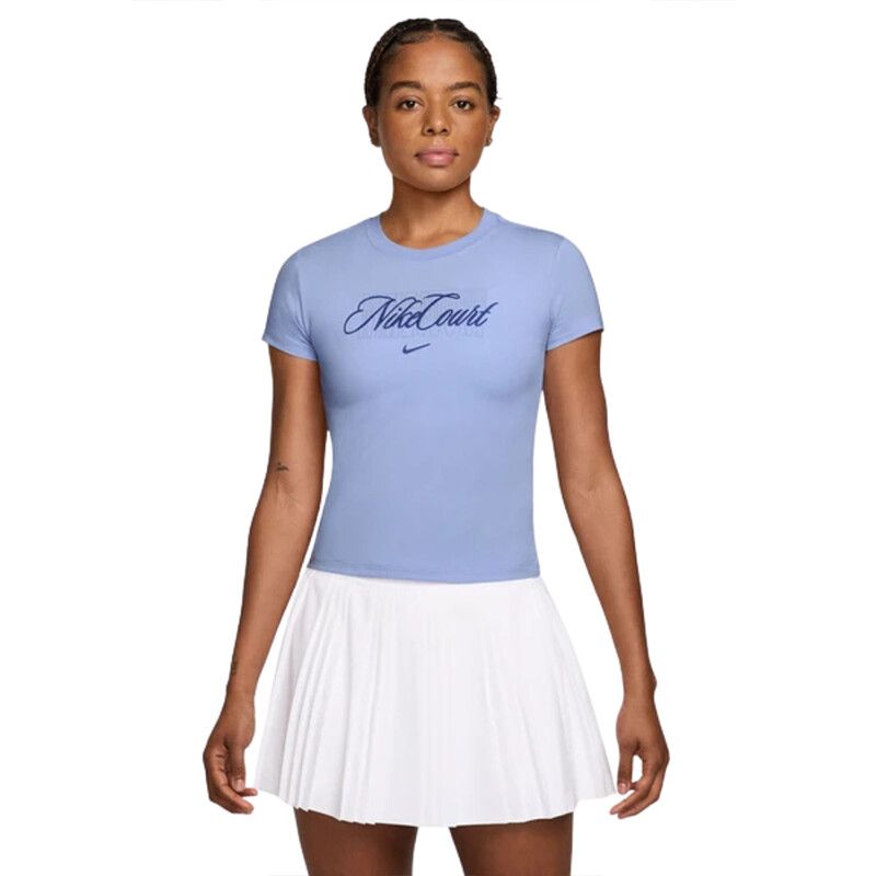 Nike Court Heritage Modest Crop Tee - Women's
