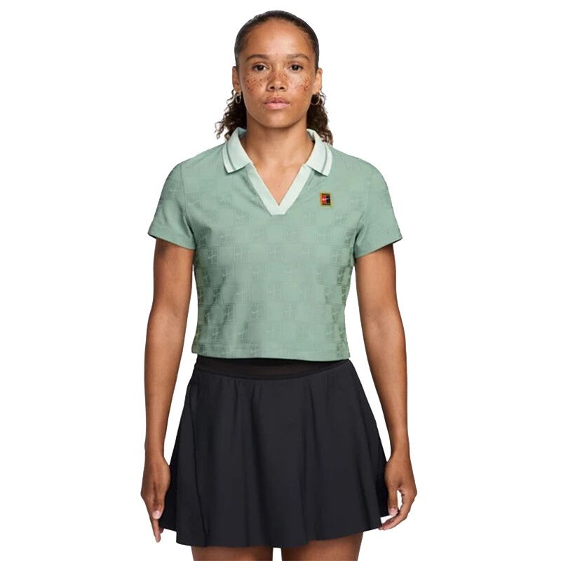 Nike Court CLTN Cropped Polo - Women's
