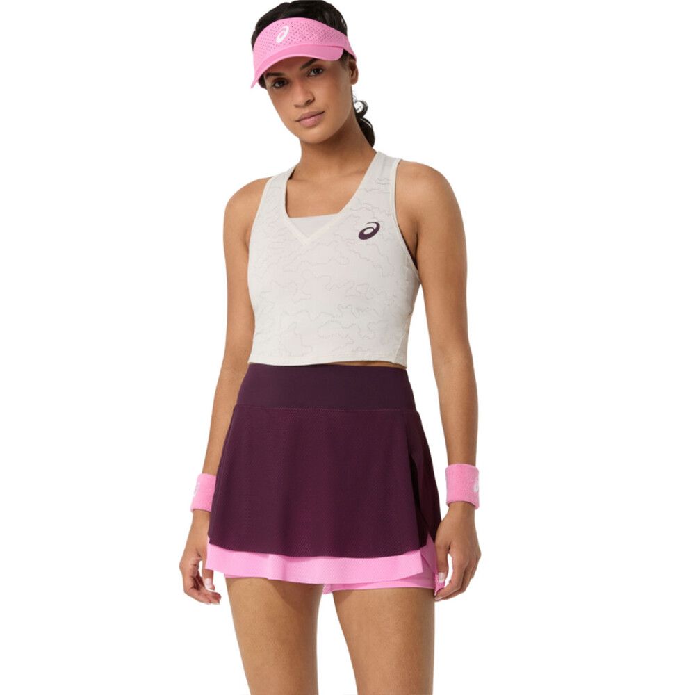 ASICS Match Jacquard Crop Top - Women's