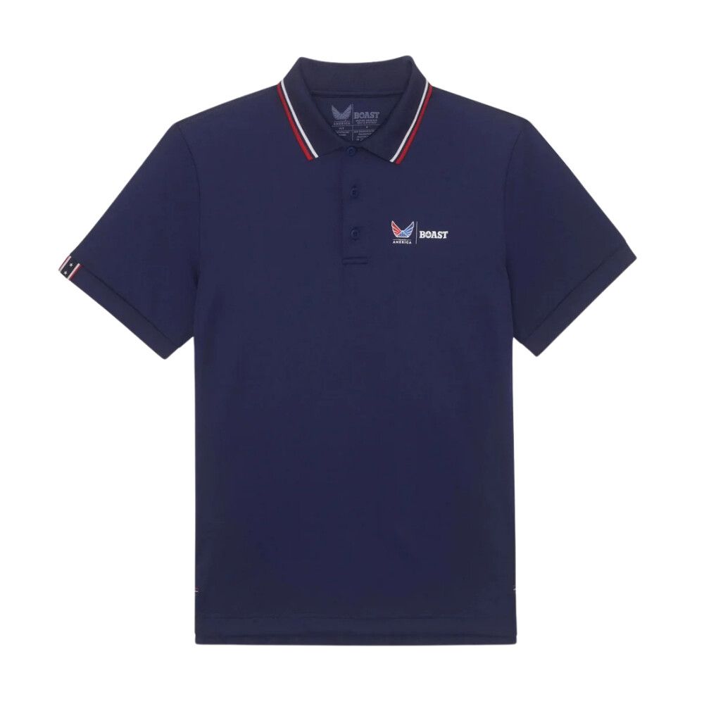 BOAST x Volition Tipped Performance Pique Polo - Men's