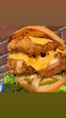 Doble Crunch* Chicken Burger 🍔