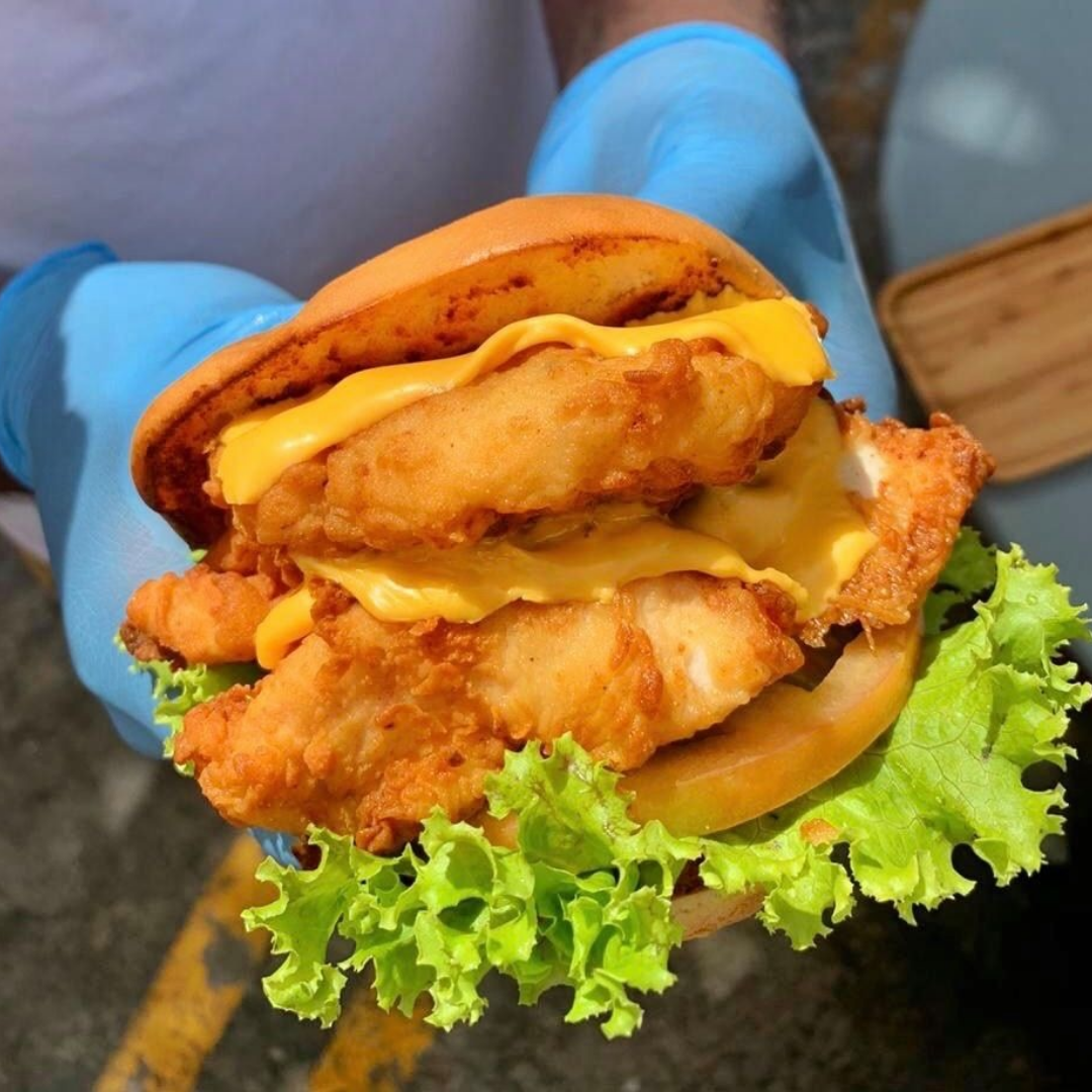 Doble Crunch* Chicken Burger 🍔