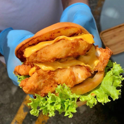 Doble Crunch* Chicken Burger 🍔