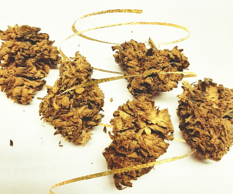 &quot;Gold Thunder&quot; CBG 18%+ Smokable Flower - 1 oz. (28 grams)