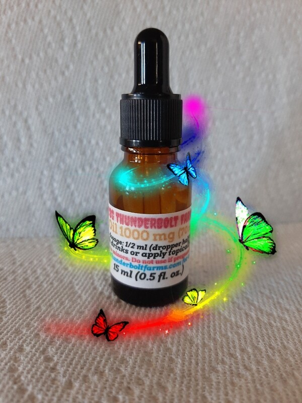 CBG Oil 1000mg - 1/2 fl. oz. (15 mL) - (70mg/mL)