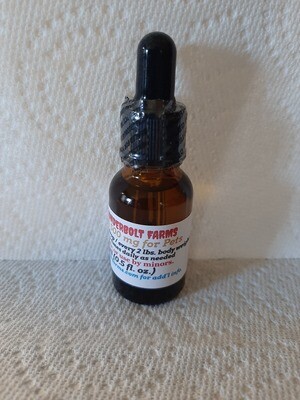 CBG Oil 500 mg for Pets - 1/2 fl. oz. (15 mL) - (35mg/mL)