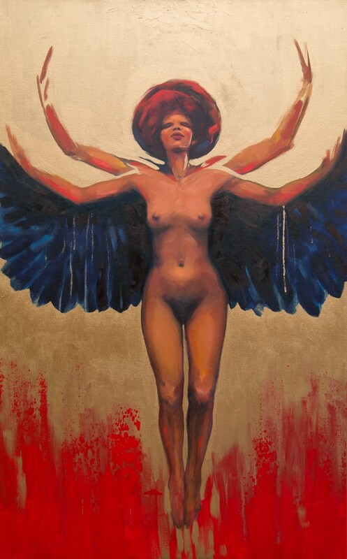 Phoenix in Gold