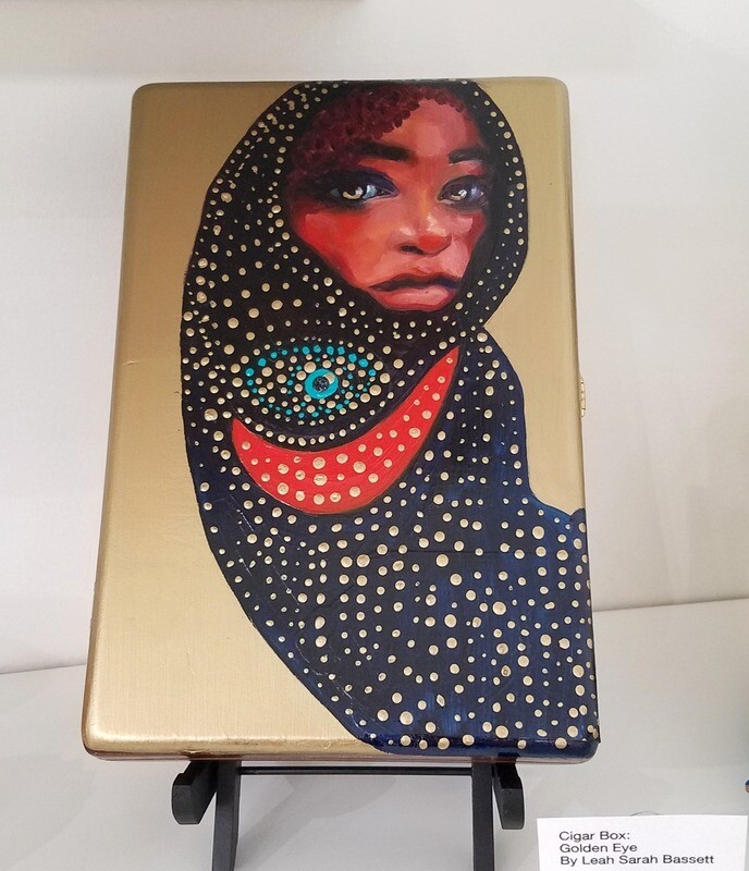 Golden Eye Cigar Box