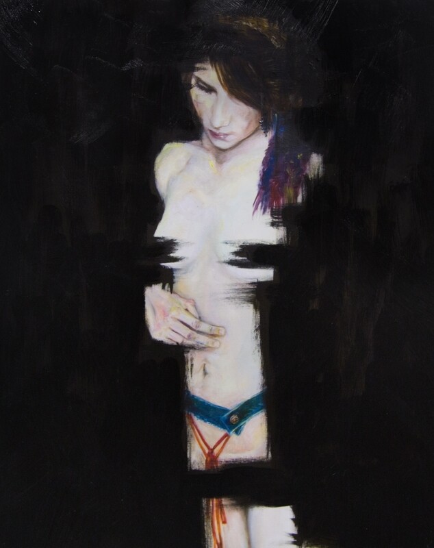 &quot;Censored Me&quot; Mixed Media Original Print