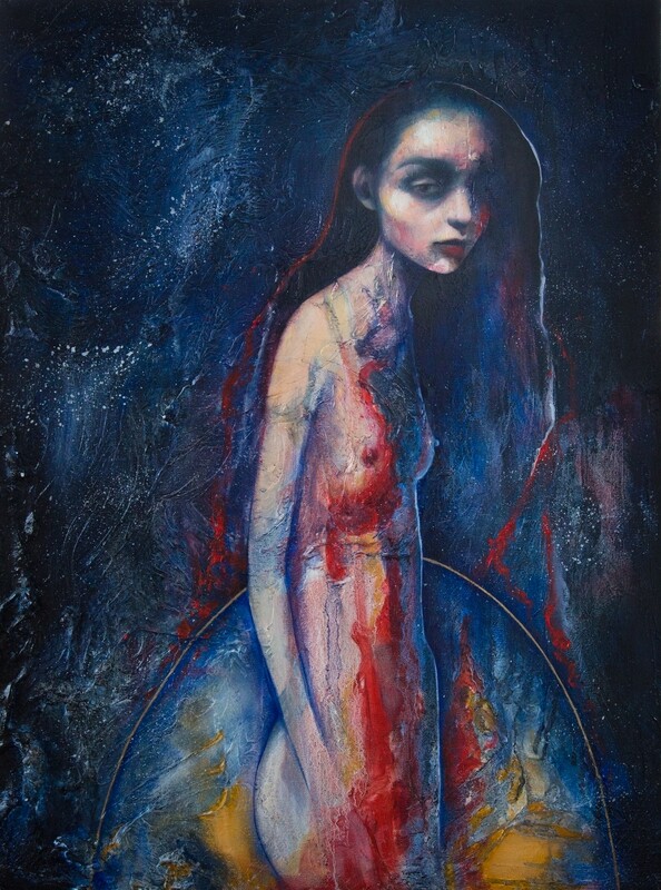 &quot;La Luz&quot; Mixed Media Original Print