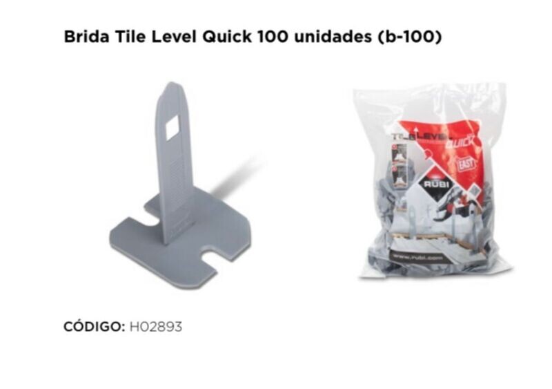 BRIDA TILE LEVEL QUICK (B 100)