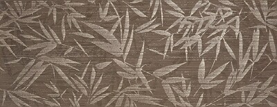 CERAM. SHUI BROWN LEAVES 35X90