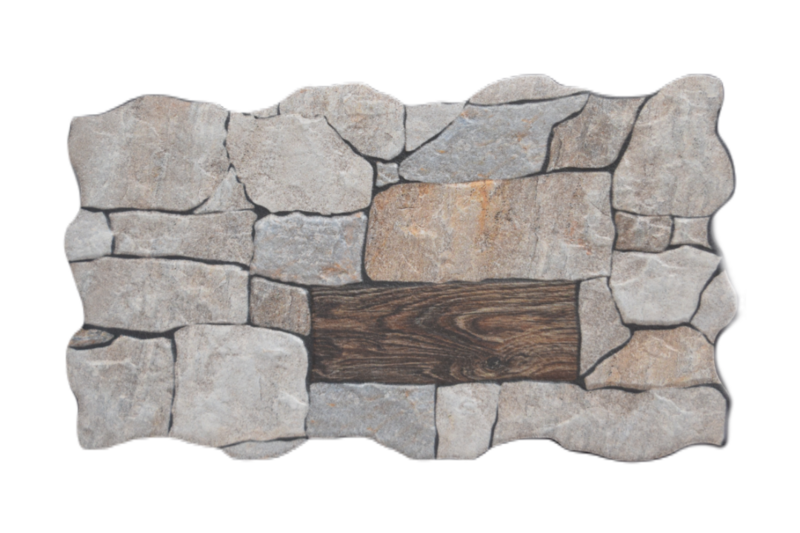 GRES PORC. MASIA GRIS 26X47