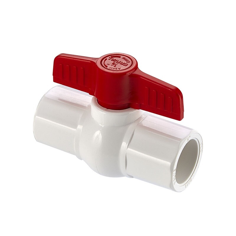 VALVULA BOLA PVC SOLDAR 1/2P BLANCO