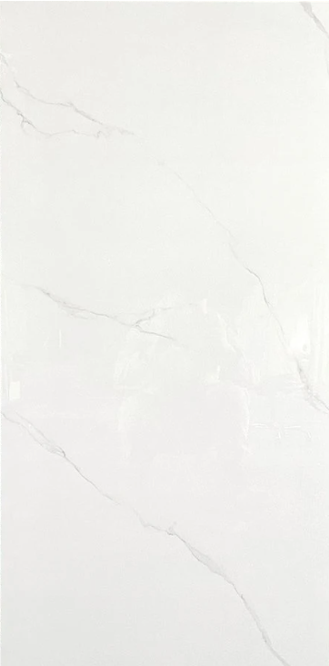 GLAZED PORCELAIN TILES SUPER WHITE 60X120