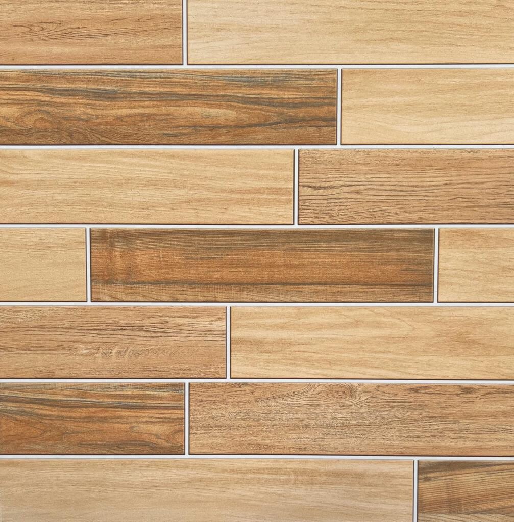 MADERA PINO CAFE 45X45 STANDAR