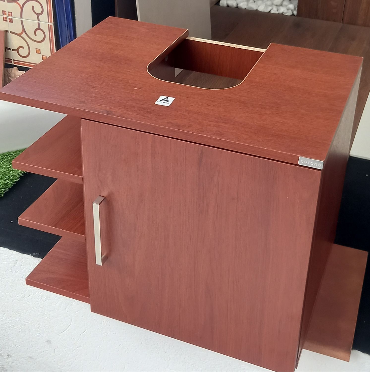 MUEBLE TACUBA ELEVADO CEDRO SIN MESON