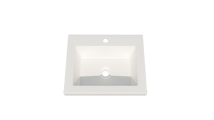 LAVAMANOS CHICAGO 40X33 BLANCO