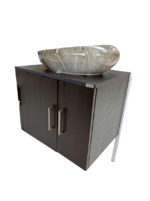 MUEBLE MAGALLANES ELEVADO WENGUE CON MESON 53X43