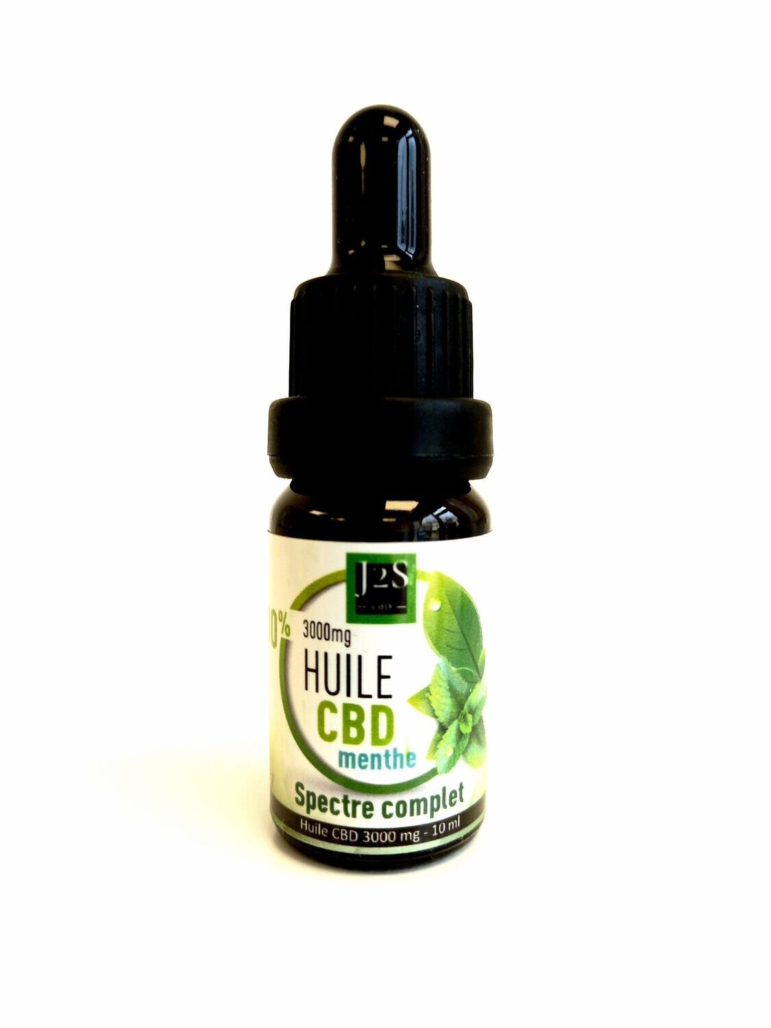 HUILE CBD SPECTRE COMPLET 30%, HUILE CBD SPECTRE COMPLET 30%: MENTHE 30%