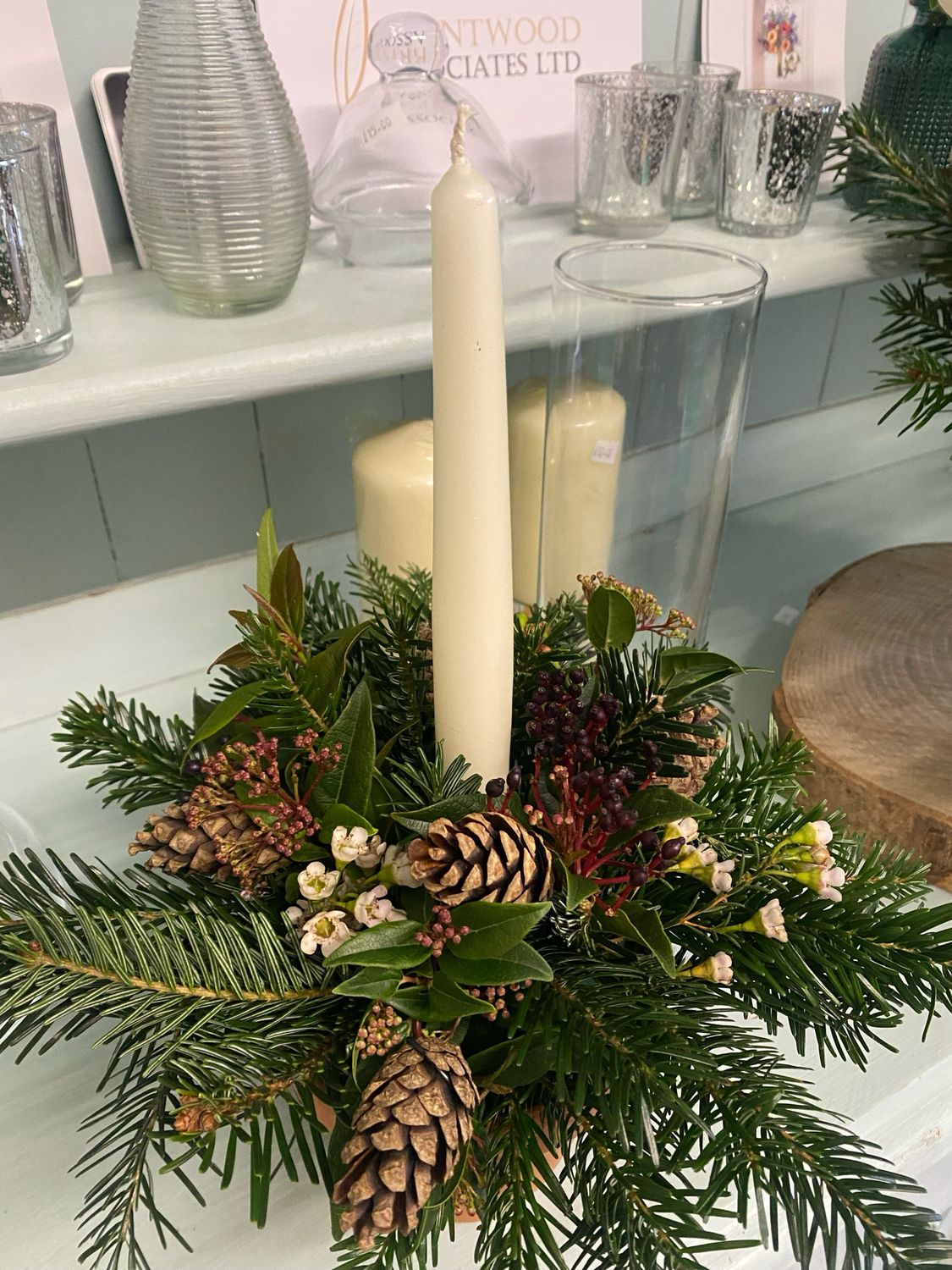 Festive Table Arrangement
