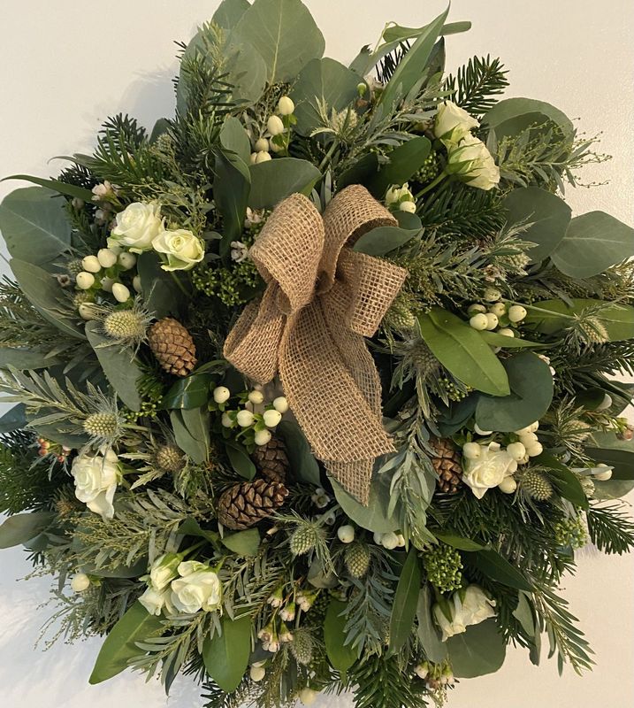 Christmas Wreath 'Winter Ice'