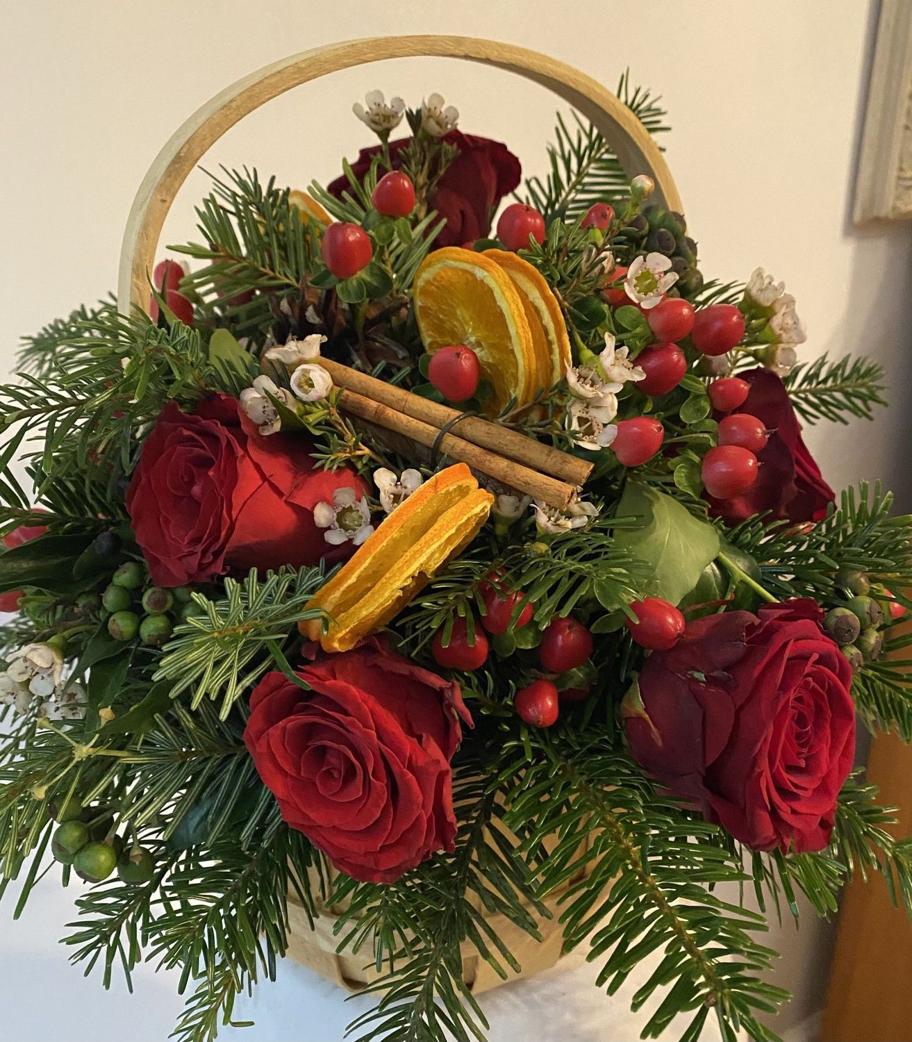 Christmas Joy Basket