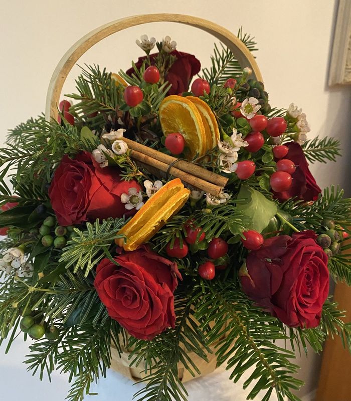 Christmas Joy Basket