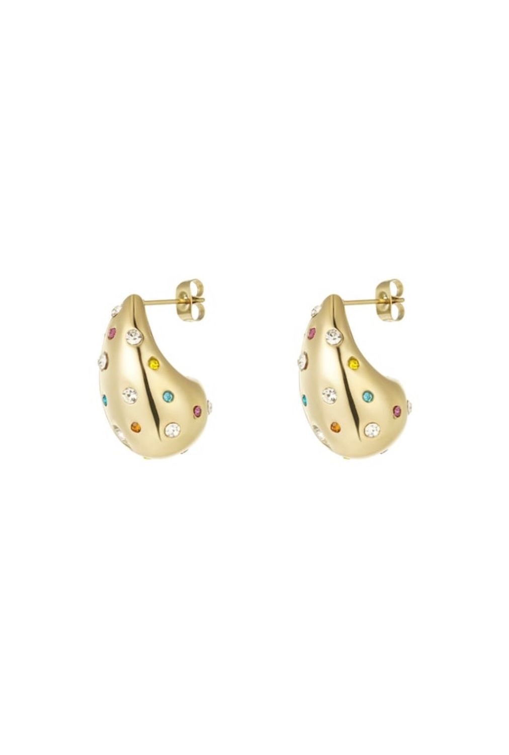 Golden Rain earrings