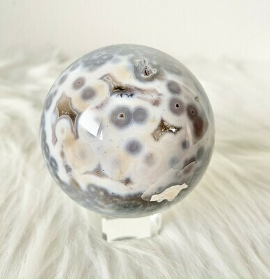 Crescent Moon Ocean Jasper