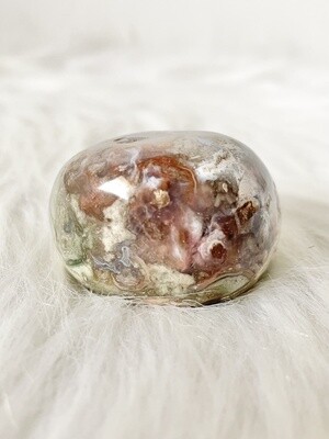 Swirly Pink Ocean Jasper