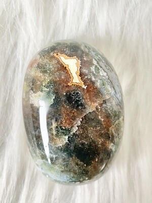 Forest Glass Door Ocean Jasper