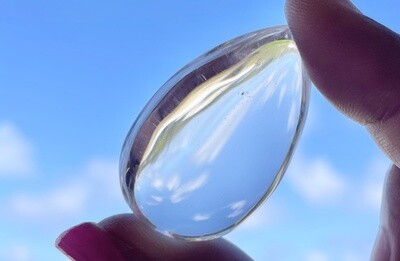 Clear Quartz Tear Drops