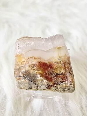 Rare Landscape Pancawarna Agate