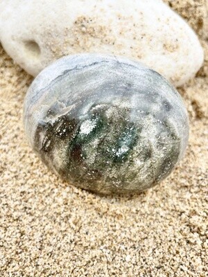 Snowy Field Ocean Jasper