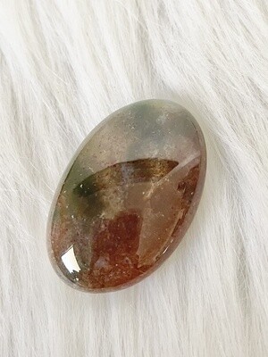 Pendant Moss Agate Tumble