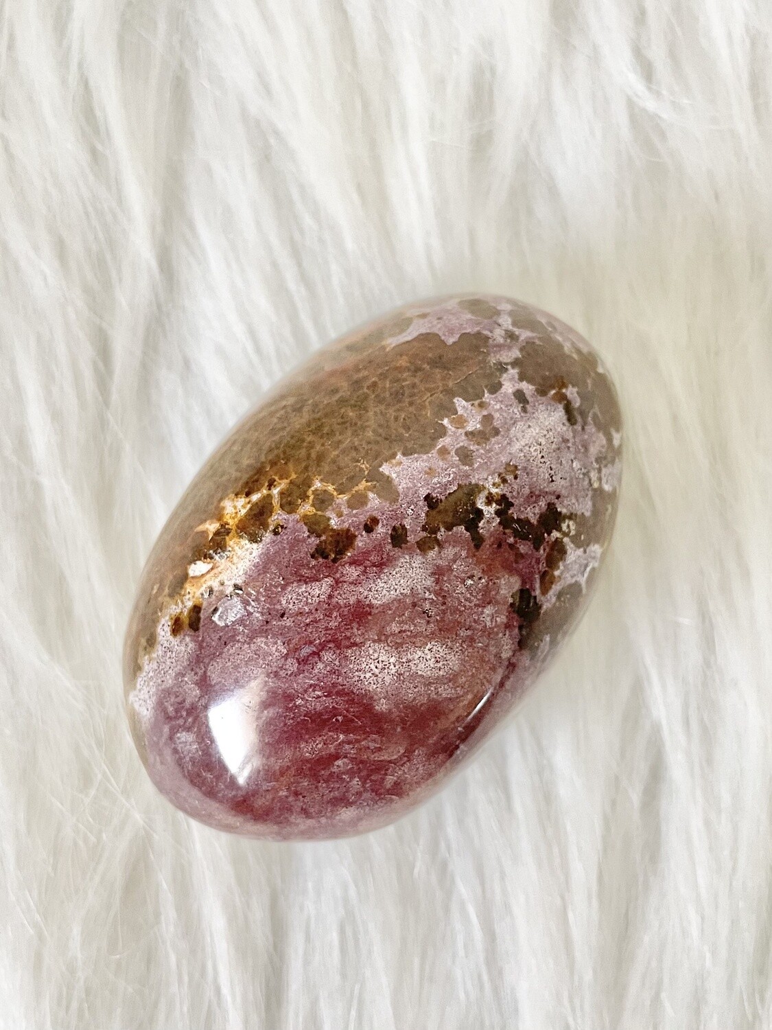 Plum Ocean Jasper Palmstone