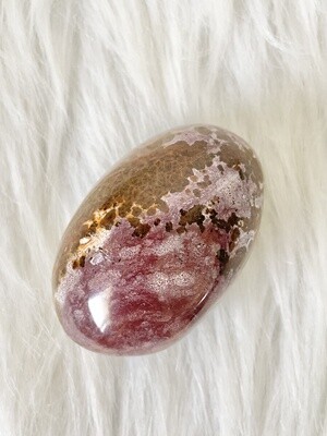 Plum Ocean Jasper Palmstone