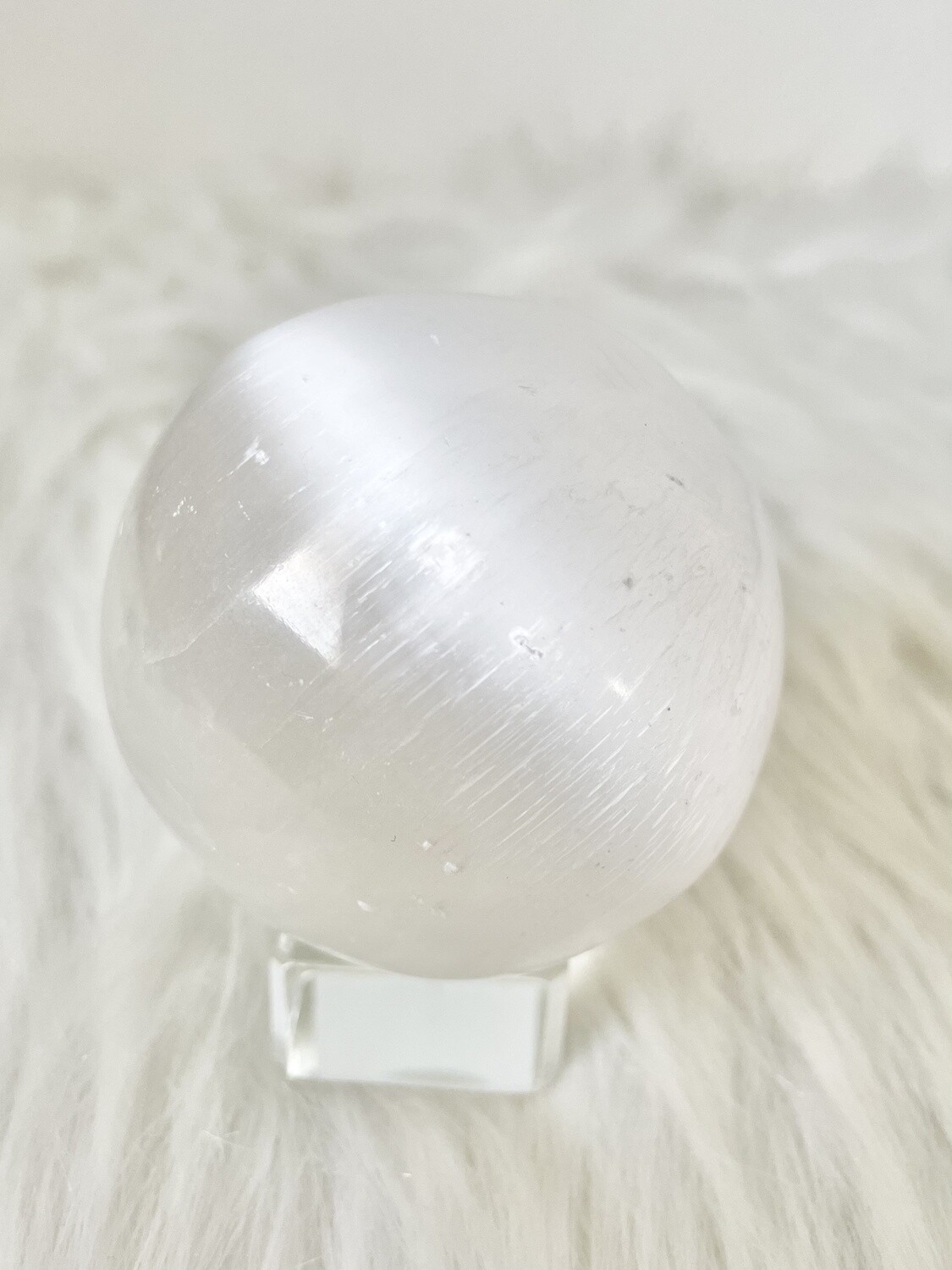 Glow Selenite Sphere