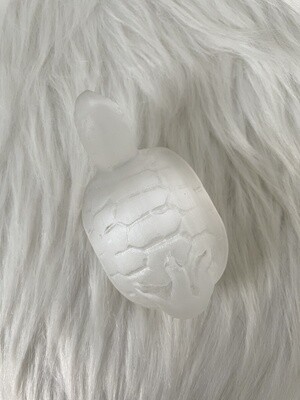 Retired Turtles Selenite Pop Turtle Carving