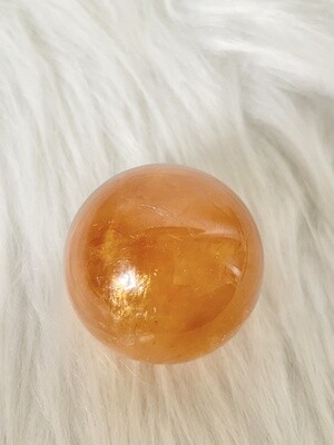 Manuka Honey Honey Calcite Sphere