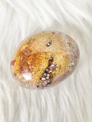 Toasty Ocean Jasper Palmstone