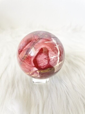 Grim Reaper Mookaite Sphere