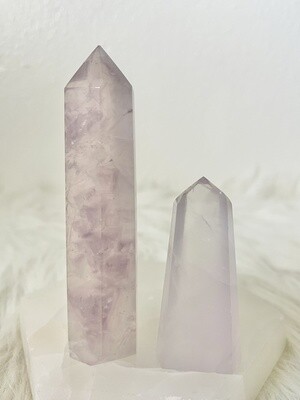 Soft Angels Yttrium Fluorite Tower
