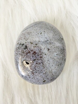 Purple Cave Ocean Jasper Palmstone