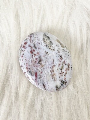 Frosty Ocean Jasper Palmstone